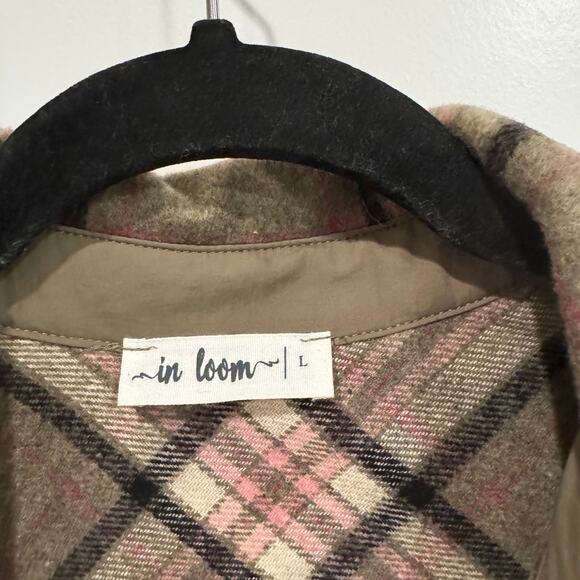 New without tags - In Loom flannel shacket/shirt - Size Large - Picture 7 of 7